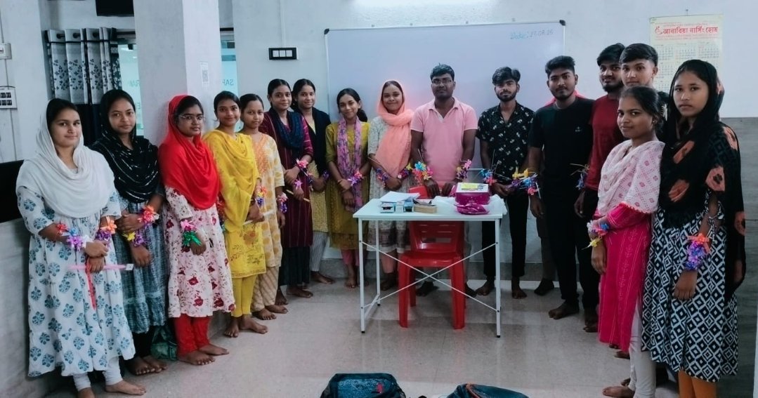 Students and Faculty at PRASEN AN EDUCATION CENTRE